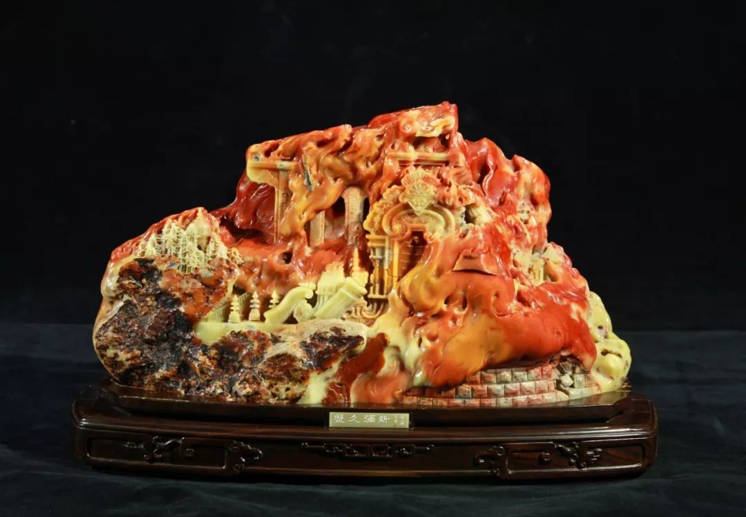 青田石雕大師陳小甫作品照片