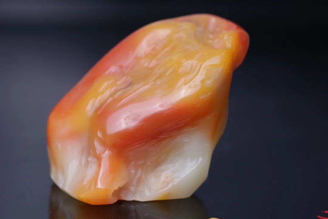 壽山芙蓉原石的切開這塊石頭才懂