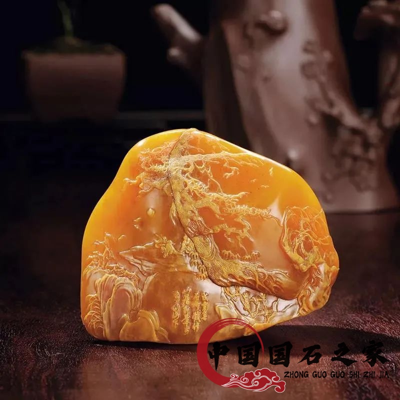 2022壽山田黃石多少錢一克，拍場上千萬級別的壽山田黃