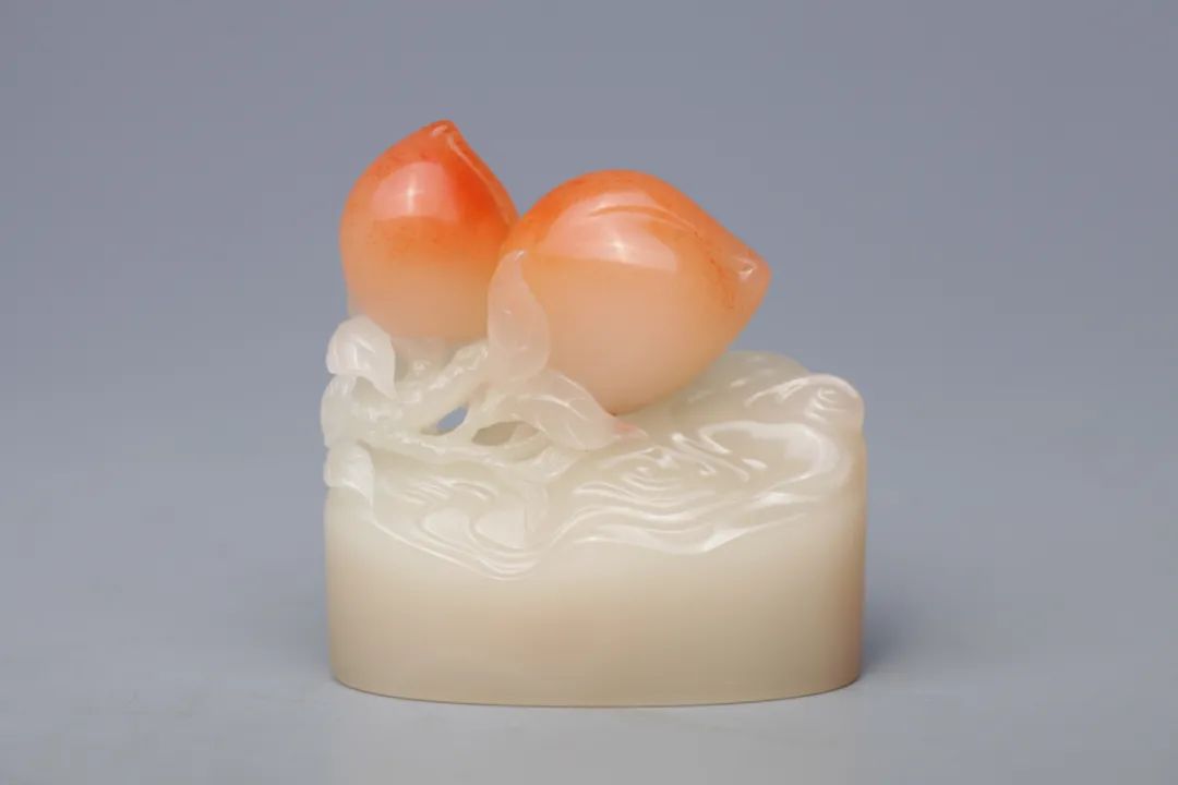 壽山石山秀園印石，滿載吉祥美意