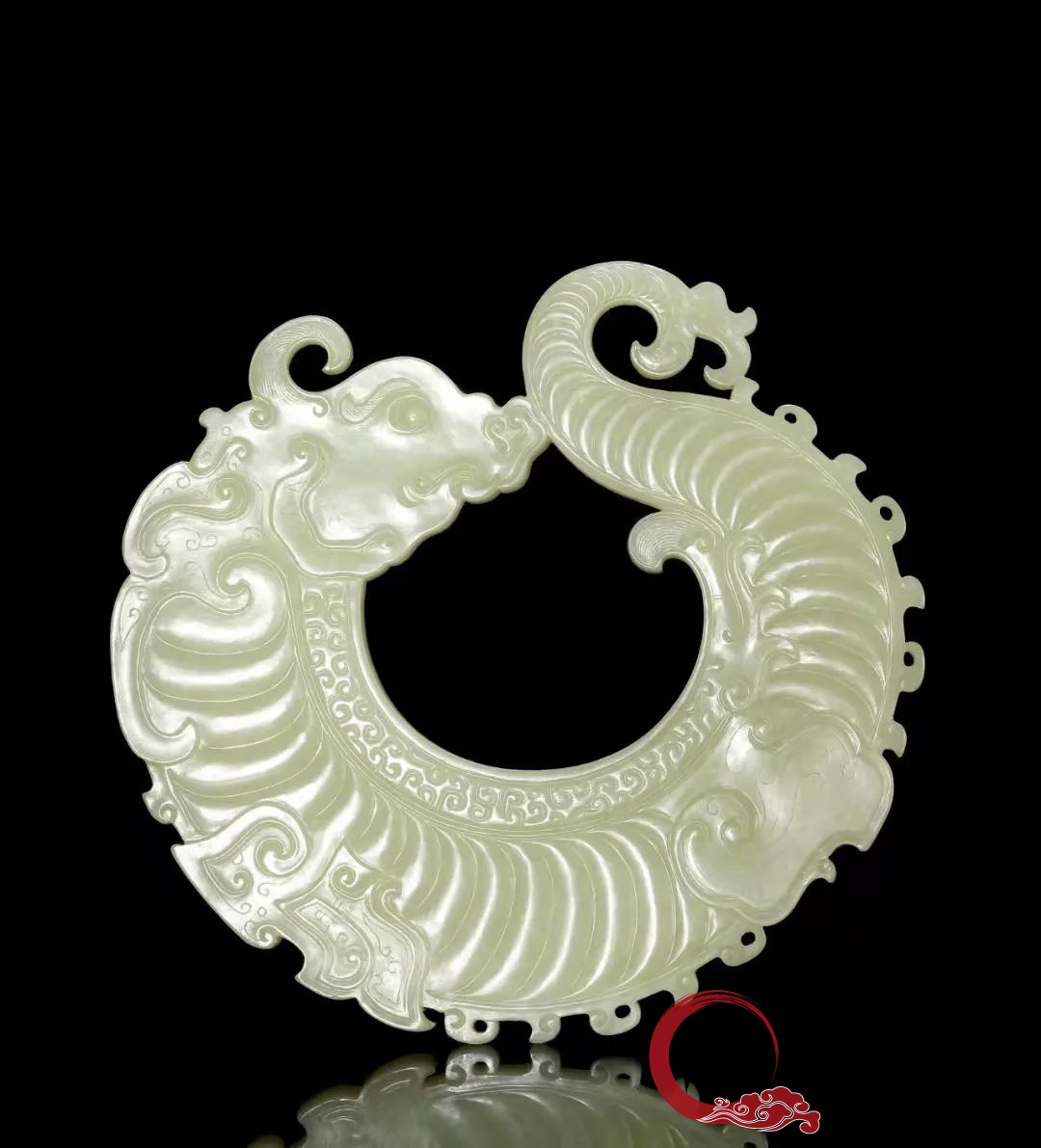 昌化雞血石祥雲瑞鶴4082.5萬位居榜首！