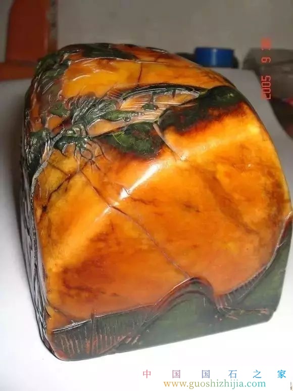 怎么判斷是不是假田黃，假田黃石圖片