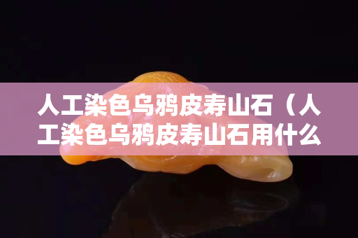 人工染色烏鴉皮壽山石（人工染色烏鴉皮壽山石用什么）