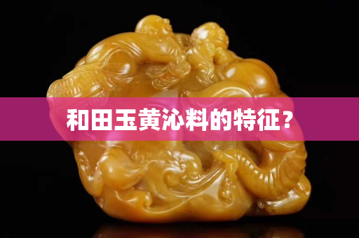 和田玉黃沁料的特征？