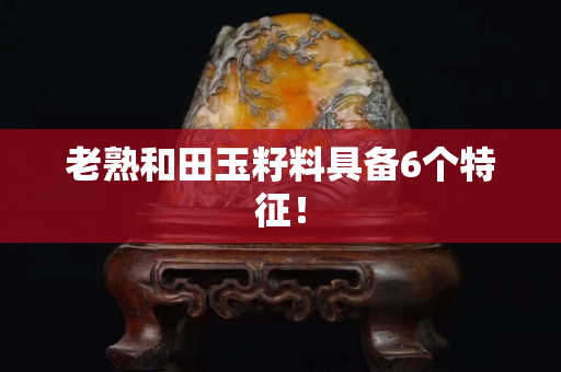 老熟和田玉籽料具備6個特征! 老熟和田玉籽料具備6個特征!