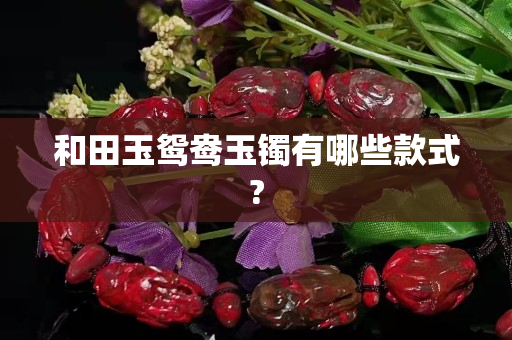 和田玉鴛鴦玉鐲有哪些款式?