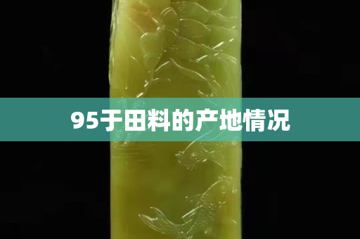 95于田料的產(chǎn)地情況