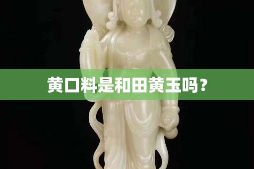 黃口料是和田黃玉嗎？
