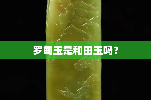 羅甸玉是和田玉嗎? 羅甸玉是和田玉嗎?