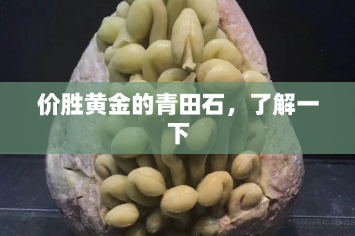 價勝黃金的青田石，了解一下
