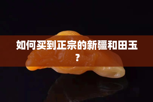 如何買到正宗的新疆和田玉？