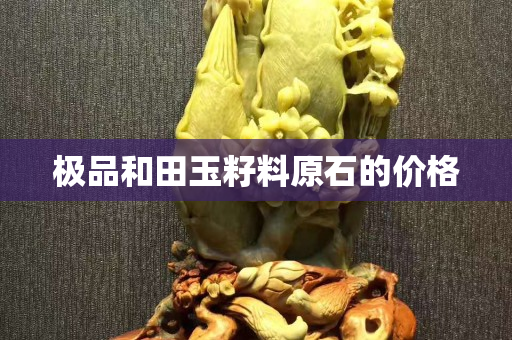 極品和田玉籽料原石的價格