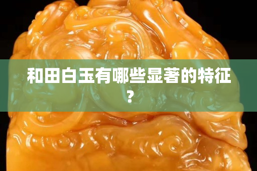 和田白玉有哪些顯著的特征？