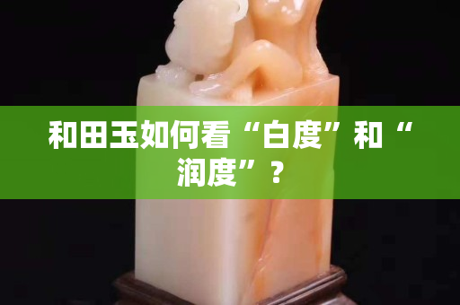 和田玉如何看“白度”和“潤度”？
