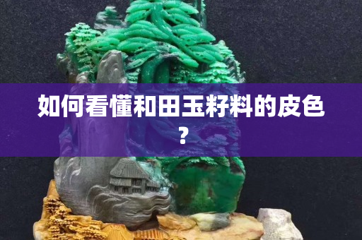 如何看懂和田玉籽料的皮色? 如何看懂和田玉籽料的皮色?