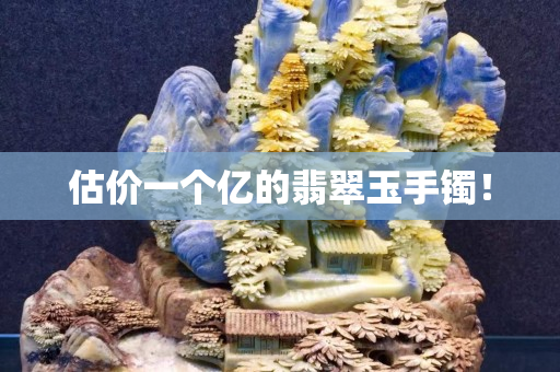 估價一個億的翡翠玉手鐲！