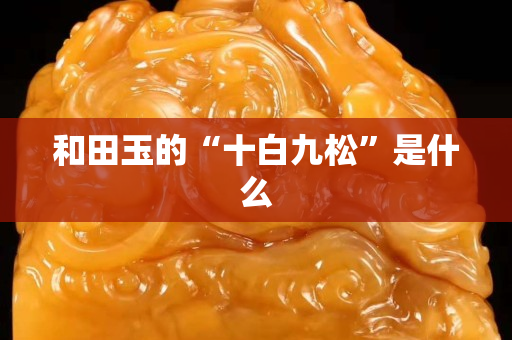 和田玉的“十白九松”是什么 和田玉的“十白九松”是什么