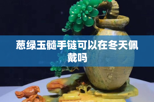 蔥綠玉髓手鏈可以在冬天佩戴嗎