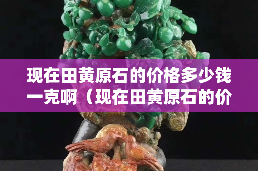 現在田黃原石的價格多少錢一克啊（現在田黃原石的價格多少錢一克啊）