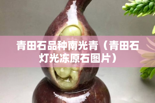 青田石品種南光青（青田石燈光凍原石圖片）