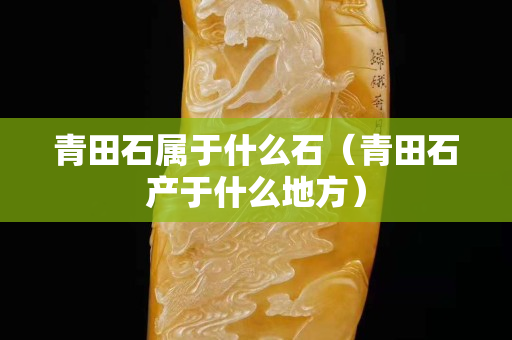 青田石屬于什么石（青田石產于什么地方）