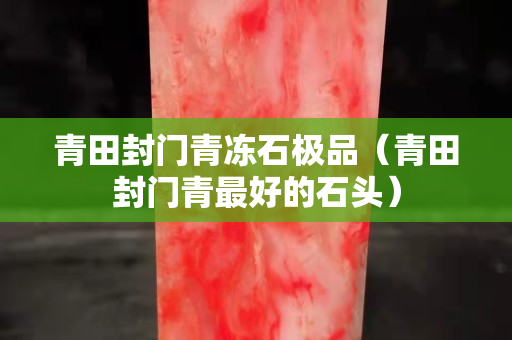 青田封門青凍石極品（青田封門青最好的石頭）