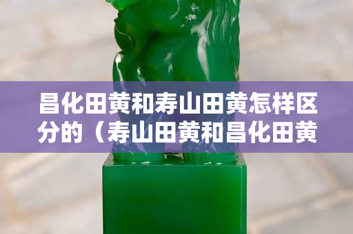 昌化田黃和壽山田黃怎樣區分的（壽山田黃和昌化田黃有差別嗎）