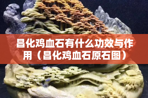 昌化雞血石有什么功效與作用（昌化雞血石原石圖）