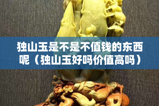 獨山玉是不是不值錢的東西呢（獨山玉好嗎價值高嗎）