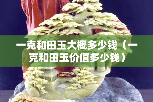 一克和田玉大概多少錢（一克和田玉價值多少錢）