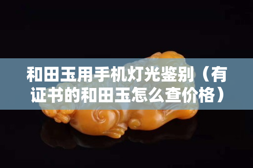 和田玉用手機燈光鑒別(有證書的和田玉怎么查價格) 和田玉用手機燈光鑒別(有證書的和田玉怎么查價格)