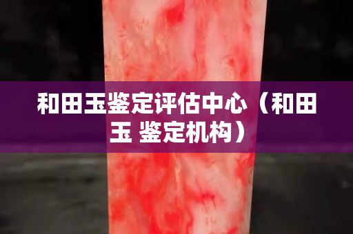 和田玉鑒定評估中心（和田玉 鑒定機構）
