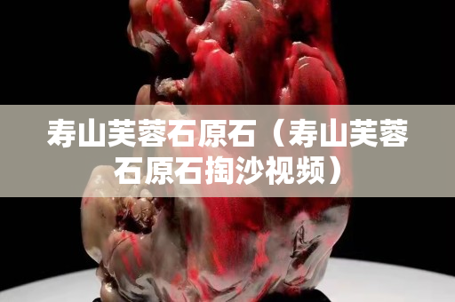 壽山芙蓉石原石(壽山芙蓉石原石掏沙視頻) 壽山芙蓉石原石(壽山芙蓉石原石掏沙視頻)