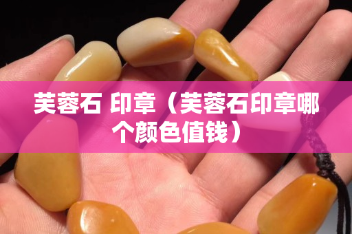 芙蓉石 印章(芙蓉石印章哪個顏色值錢) 芙蓉石 印章(芙蓉石印章哪個顏色值錢)