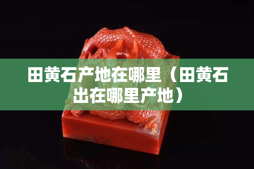 田黃石產地在哪里（田黃石出在哪里產地）
