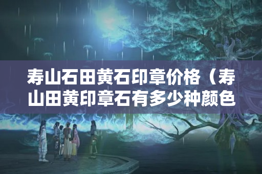 壽山石田黃石印章價格（壽山田黃印章石有多少種顏色）
