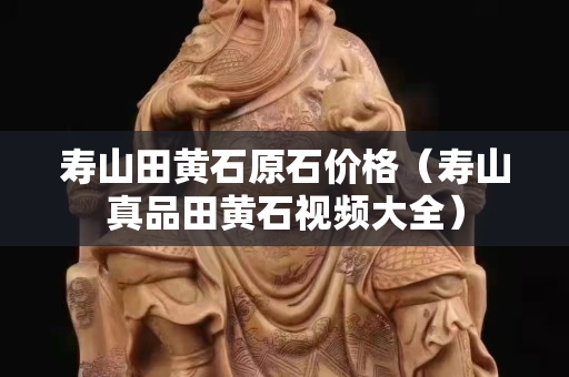 壽山田黃石原石價格（壽山真品田黃石視頻大全）