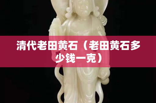 清代老田黃石(老田黃石多少錢一克) 清代老田黃石(老田黃石多少錢一克)
