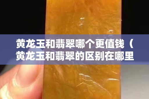 黃龍玉和翡翠哪個更值錢（黃龍玉和翡翠的區別在哪里？）