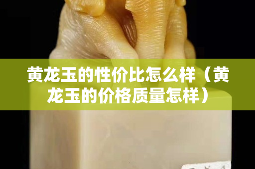 黃龍玉的性?xún)r(jià)比怎么樣（黃龍玉的價(jià)格質(zhì)量怎樣）