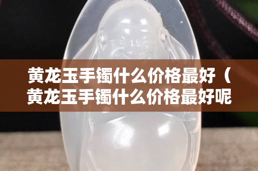 黃龍玉手鐲什么價格最好（黃龍玉手鐲什么價格最好呢）