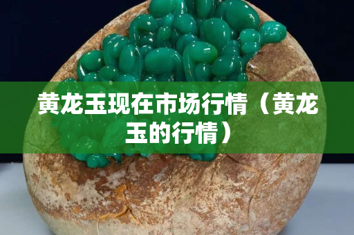 黃龍玉現(xiàn)在市場行情（黃龍玉的行情）