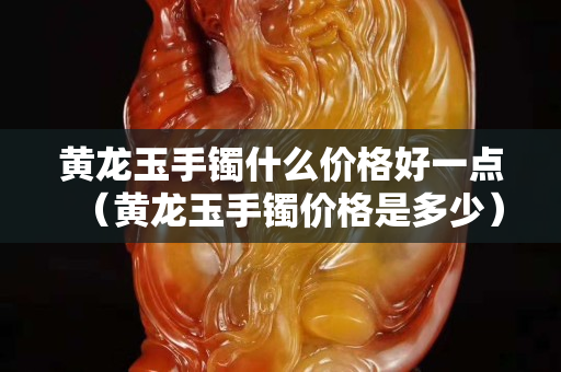 黃龍玉手鐲什么價格好一點（黃龍玉手鐲價格是多少）
