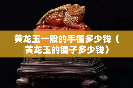黃龍玉一般的手鐲多少錢（黃龍玉的鐲子多少錢）