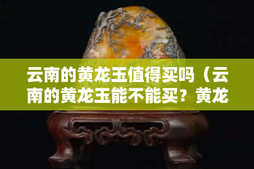 云南的黃龍玉值得買嗎（云南的黃龍玉能不能買？黃龍玉到底是不是玉？）