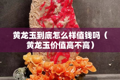 黃龍玉到底怎么樣值錢嗎（黃龍玉價值高不高）