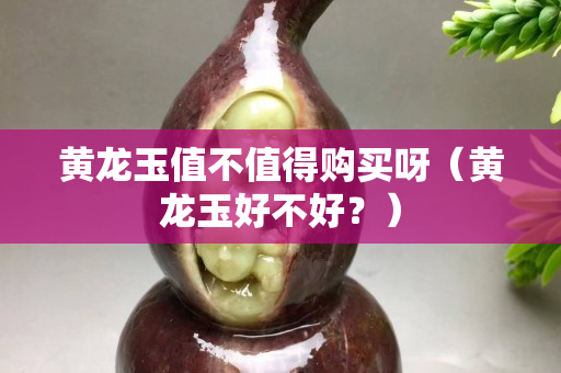 黃龍玉值不值得購(gòu)買呀（黃龍玉好不好？）