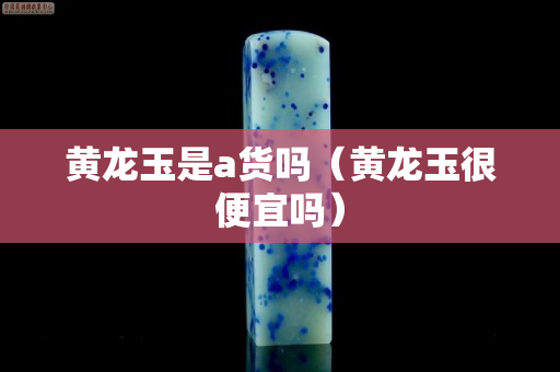 黃龍玉是a貨嗎（黃龍玉很便宜嗎）