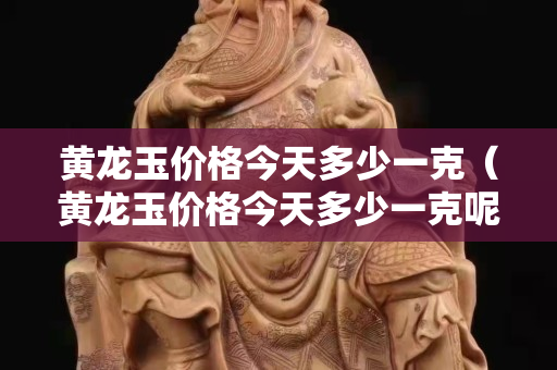 黃龍玉價(jià)格今天多少一克（黃龍玉價(jià)格今天多少一克呢）