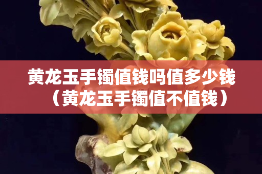 黃龍玉手鐲值錢嗎值多少錢（黃龍玉手鐲值不值錢）
